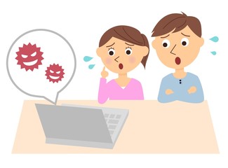 夫婦　ＰＣ　ウィルス