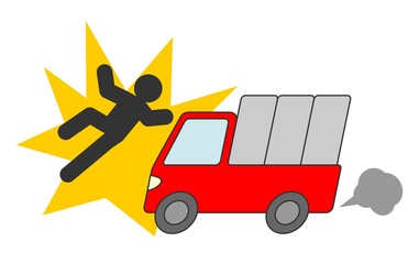 自動車　人　交通事故