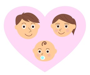 家族　赤ちゃん