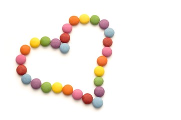 colorful  chocolate candy