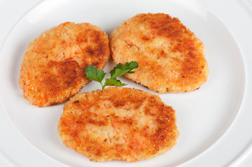 carrot cutlets with apples