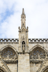 Obraz premium Detail of York Minster, UK