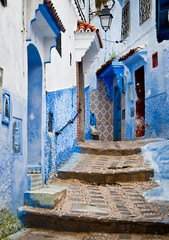 Architektonische Details und Eingänge von Marokko, Ñheñhaîuenå.
