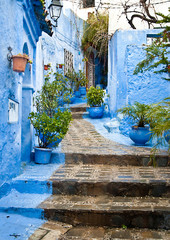Architektonische Details und Eingänge von Marokko, Ñheñhaîuenå. © seqoya