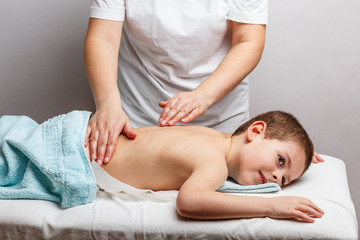 Fototapeta na wymiar Children massage