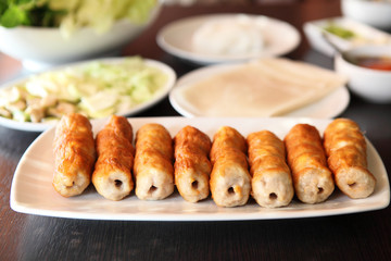 nem nuong vietnamese pork sausage