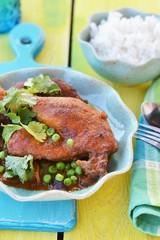 red duck curry
