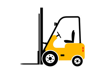 Forklift truck icon