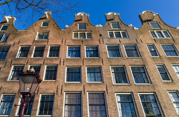 Fototapeta na wymiar amsterdam houses