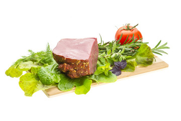 Smoked beef