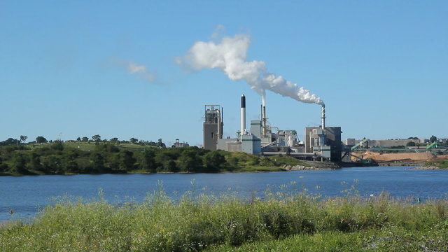 Pulp and paper factory. Saint John, New Brunswick,.