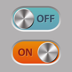 off and on buttons