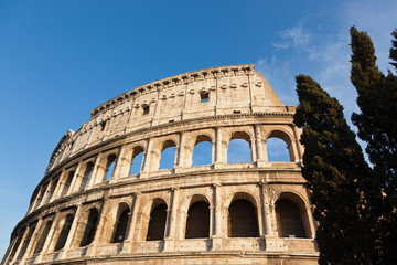 Fototapeta na wymiar Roma, Colosseo.