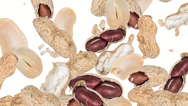 Peanuts background (with alpha)