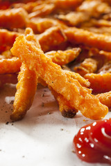 Cripsy Organic Sweet Potato Fries