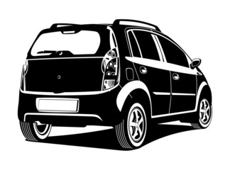 illustration of car