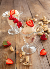 Peanut Butter and Jelly Ice Cream