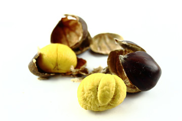 Obraz na płótnie Canvas Sweet chestnuts