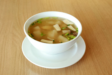 Asian style rice gruel