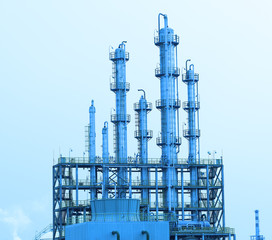 gas processing factory