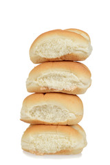 Fototapeta na wymiar Stack of bread rolls