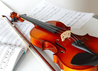 Naklejka premium Violin