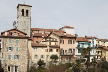 Fototapeta na wymiar Starożytny Forum Juli, Cividale del Friuli