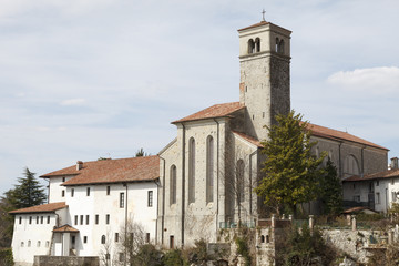 Fototapeta na wymiar Chiesa di S. Francesco, Cividale del Friuli