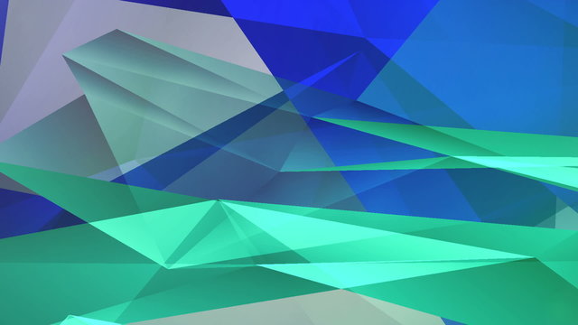 Gr&uuml;n Blauer Animierter Hintergrund