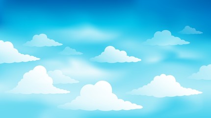 Image thème ciel nuageux 1
