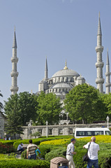 Fototapeta premium Istanbul, Blaue Moschee