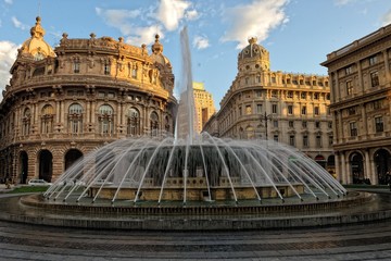Genova,Piazza de ferrari