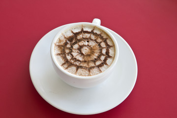 Latte coffee