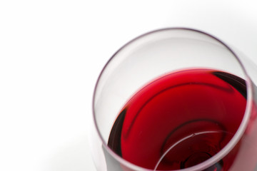 Ein Glas Rotwein