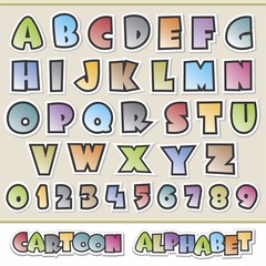 Cartoon Alphabet