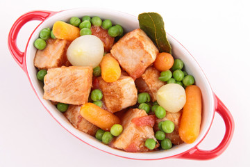 meat stew with vegetables