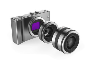 Mirrorless camera system