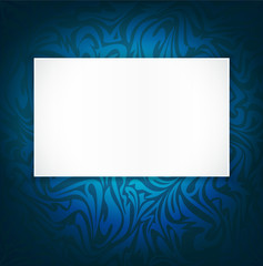 blue , vector, delicate, luxurious background with space for tex