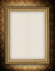 Template - blank sheet in picture frame