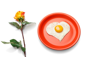Love is breakfast in bed.