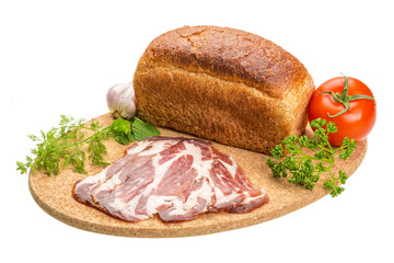 Bacon with vegetables