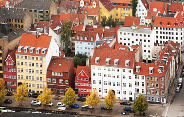 Copenhagen from above.