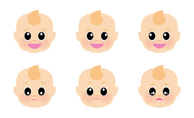 赤ちゃんの表情