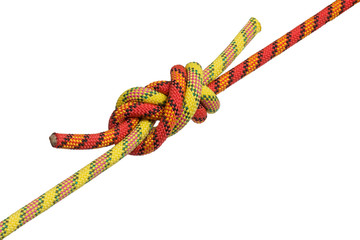 snake knot on a white background