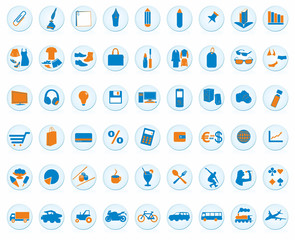 54 color icons