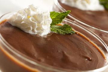 Hot Homemade Chocolate Pudding