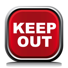 KEEP OUT ICON