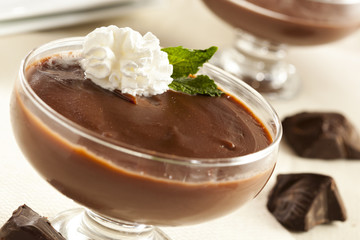Hot Homemade Chocolate Pudding