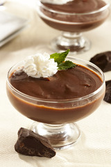 Hot Homemade Chocolate Pudding
