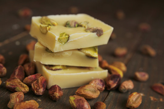 White Chocolate And Pistachios